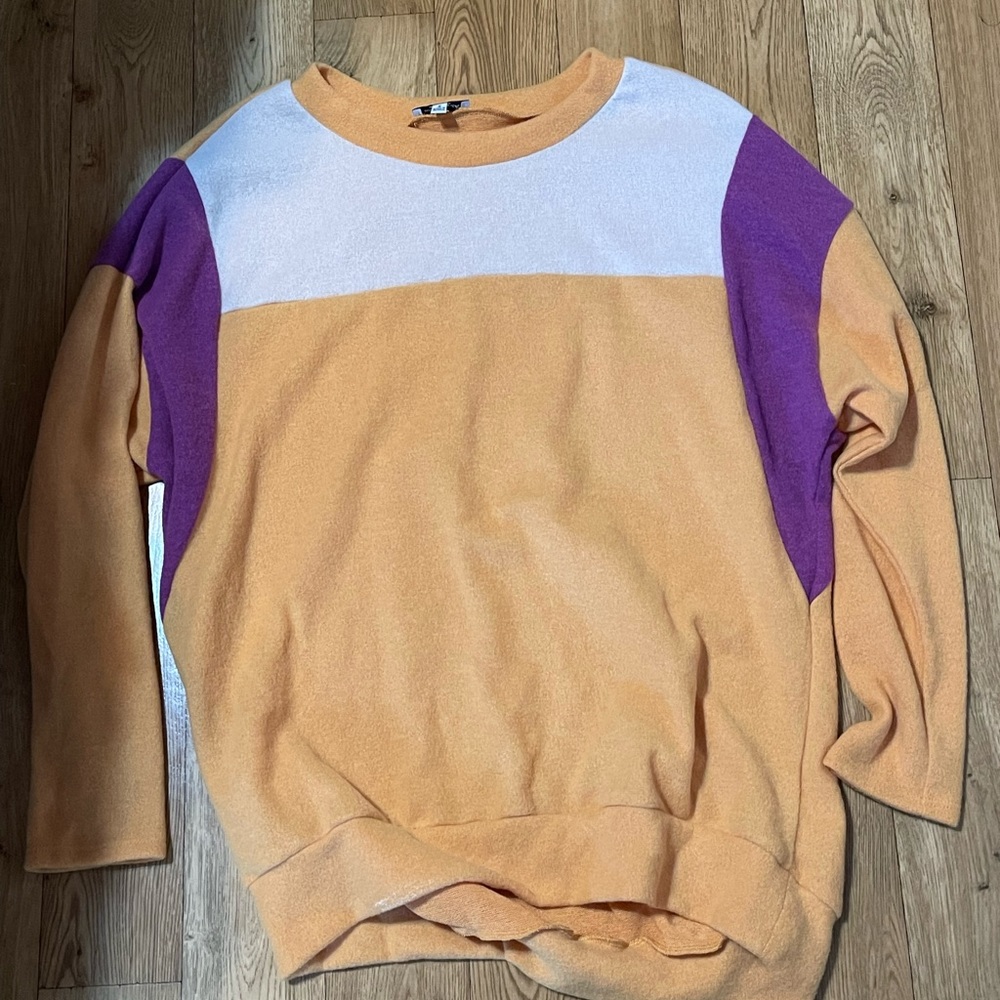 Small white birch sweater